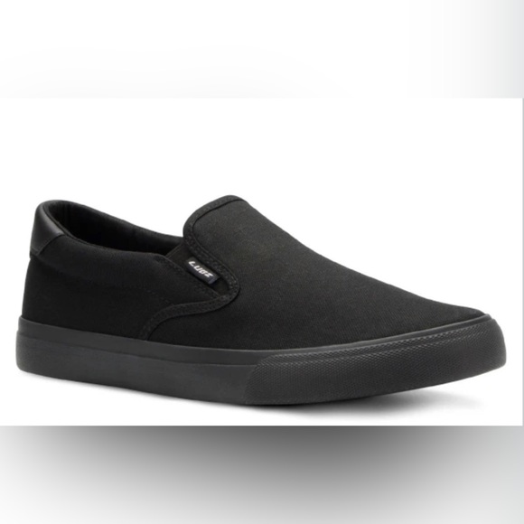 Lugz Men's Black Clipper Slip-On Sneaker Size 10 - Picture 2 of 9